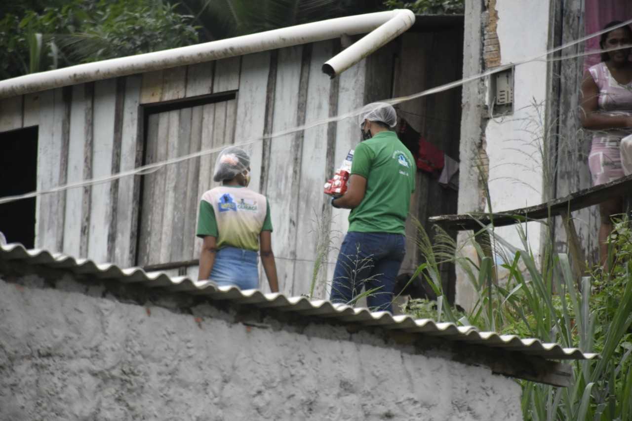 Camacã: Doações de alimentos e máscaras ajudam afetados pela pandemia em Leoventura